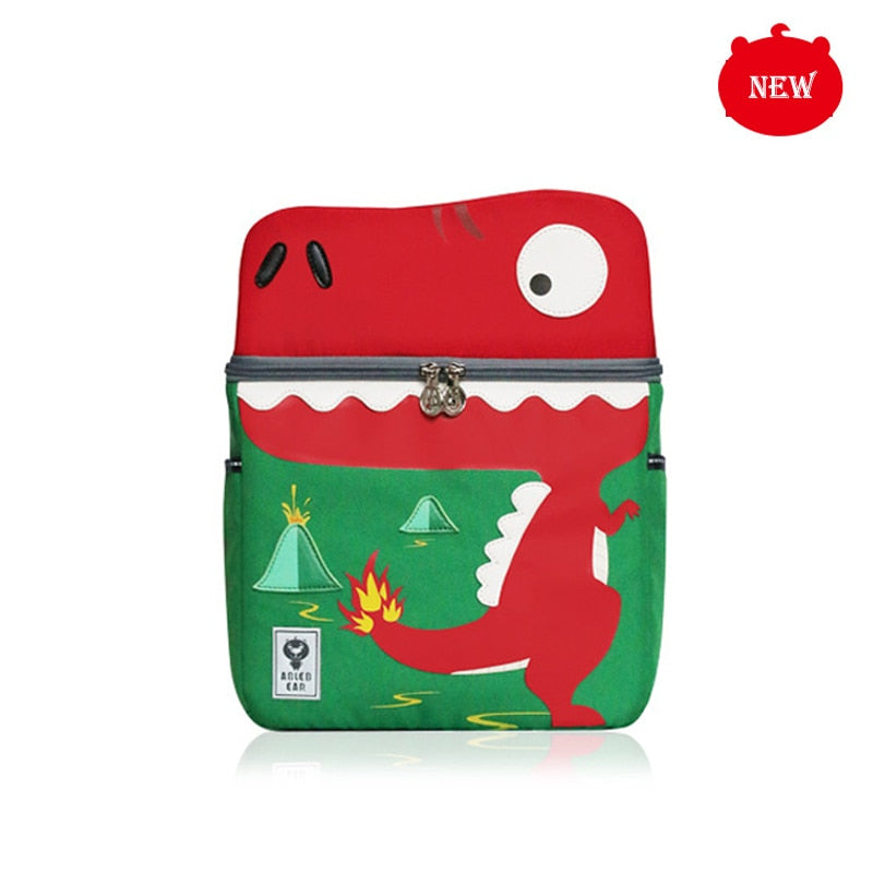 Kid Unicorn Backpack Cute 3D Cartoon Dinosaur Anti-lost Kindergarten Orthopedic School Bag for Girl Children Mochila Bookbag