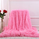 Soft Warm Bedding Throw Blanket Plush Fluffy Faux Fur for Bed Cover Sheet Throw Home Decoration Comfortable Blanket