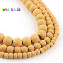 4/6/8mm Natural Matte Multicolor Hematite Stone Rubber Loose Round Beads for Accessories Jewellery Making Diy Bracelet 15"