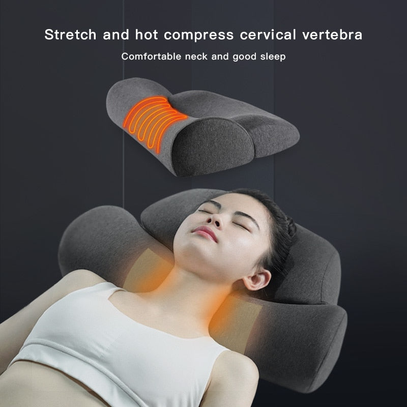 CHECA GOODS pillows home neck stretcher orthopedic pillow Memory Foam Memory Bedding Anti-Snore Massage pillows for bedroom