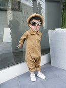 Kids Stripe Overalls Baby Suspender Pants For Girls Summer Clothes Baby Boys Overall salopette fille