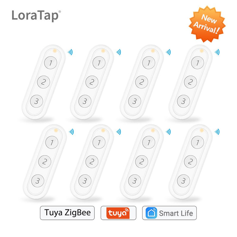 Tuya Smart Life ZigBee Smart Home Wireless Switch 3 Gangs Remote Control Hub Erforderlicher Scene Button Assistant Zigbee2MQTT