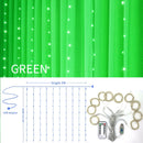 Guirnalda de luces LED para cortina de 3m, 100/200/300, decoración para fiesta de boda rústica, mesa, despedida de soltera, regalo para el hogar