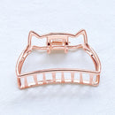 Vintage Metall Haarklaue Katzenohren Haarspange Haarnadel Haarspange Retro Vintage Frauen Mädchen Haar Styling Werkzeuge Haarschmuck Heiß