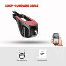 Sameuo U680 Hidden Car Dvr Dash cam Wifi Front and Rear Camera HD 1440P 1080P loop record APP control record the driving process