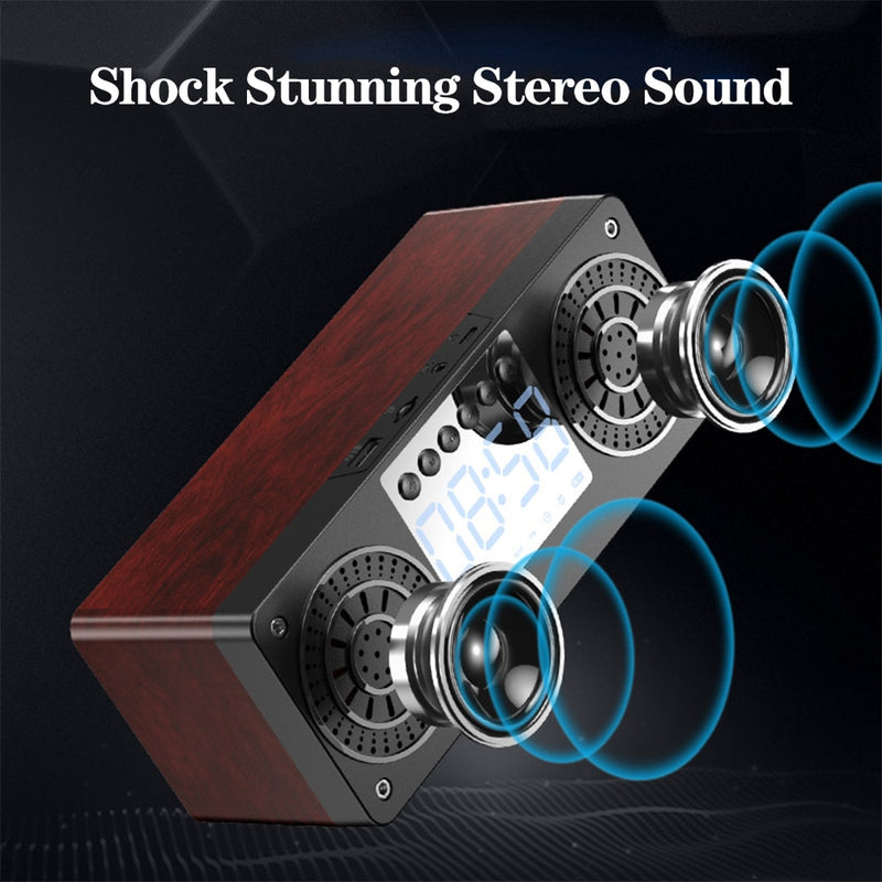 Bluetooth Speaker Portable Outdoor Loudspeaker Wireless Mini Speaker Stereo Music Surround Subwoofer Support FM Radio USB AUX TF