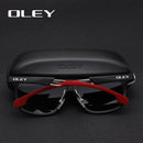 OLEY Aluminum Magnesium Men Sunglasses Polarized Coating Mirror Sun Glasses oculos Male Eyewear Accessories For Men Y7144
