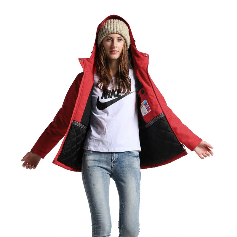 Smart Heated Jacket Waterproof Men 3 Areas Heated Vest For Women Winter Outdoor Sports Coat Warm Heating Coat Motorcycle Jacket