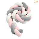 1M/2M/3M/4M Baby Knot Bumper in the Bed Newborn Pillow Cushion Cot Bumper Crib Bumper Tour De Lit Bebe Tresse