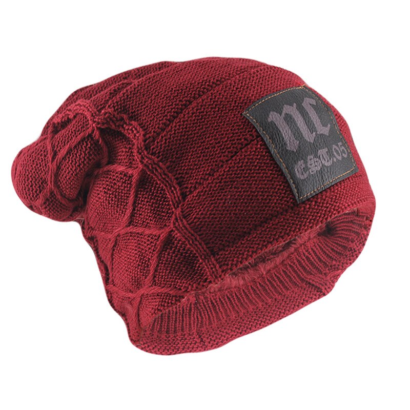 Winter Erwachsene Männer Warme Mützen Skullies Mode Brief Gestrickte Frauen Hut Outdoor Bunte Lässige Knochen Marke Weiche Wolle Gorras