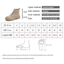 Smile Circle Ankle Boots Suede Leather women Flat platform Short Boots Ladies shoes fashion Autumn winter boots