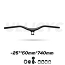 SYNCROS Carbon Fiber Mountain Mountain Integrated MTB Manillar FRASER IC SL -8 -17 -25 Tres especificaciones con tornillos de titanio