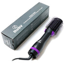 Hair Dryer Brush 3 in 1 Negative One Step Hair Dryer &amp; Volumizer Blower Anti-Static Hair Styler Curler Hair Straightener Brush