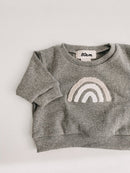 Toddler Baby Clothing Sets For Infant Baby Boys Clothes Set Rainbow Pullover+pants 2pcs Outfit Kids Costume 2023 Spring Outfit