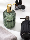 New Arrival Bathroom Accessories Glass Soap Bottle Dispenser Lotion Bottle Press-type Hand Sanitizer Bottle Foam Pump Bottles