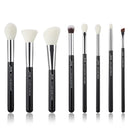Jessup Makeup Brushes 8pcs Makeup Brushes set Natural-synthetic Foundation Powder Highlighter Blush Eyeshadow Eyeliner