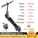 EU Stock VAT Inclusive Mercane WideWheel Pro Kickscooter 48V 1000W Smart Electric Scooter Dual Motor Patinete Electrico 40km/h