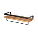 Wall Shelf Wood Floating Rack Wall Decoration Multifunction Storage Holder Shelf Rack Decorative For Kitchen/ Bedroom Frame