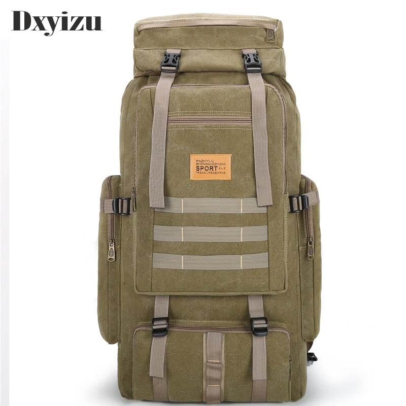 Mochila militar Mochila táctica del ejército Deportes al aire libre Camping Senderismo Senderismo Pesca Caza Bolsa impermeable 1000d Nylon