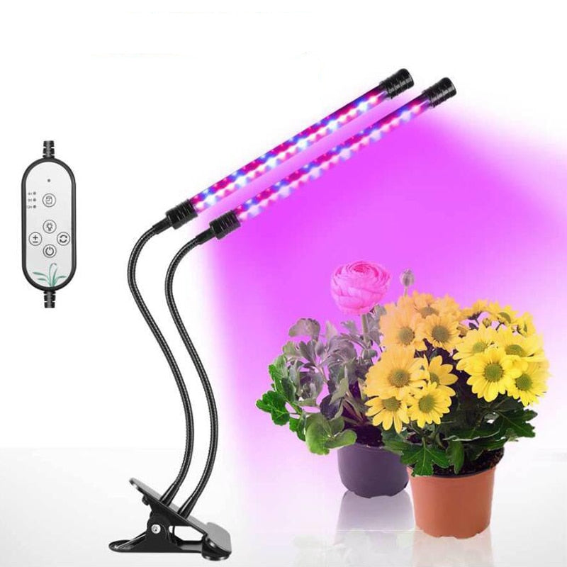 Phyto Lamp Timer Full Spectrum USB Grow Light Lamp For Plants Full Spactrum Lights For Plants Garden Flowers Herbs Grow Box