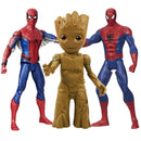 Marvel Guardians of the Galaxy Growing Groot Tree Man Spiderman Avengers Joints Bewegliche Actionfigur Neujahrsspielzeug für Kinder