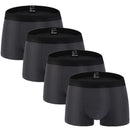 4pcs/Lot Underwear Boxers Man Underpants Casual Men's Panties Male Shorts Breathable Trunk Thermal for Slip Homme Underware