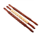 Meridian yoga stick body massager stomach back waist neck leg massage stick wooden roller massage hammer