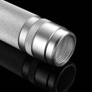 Metal Handle RGB Cosplay Double-edged Lightsaber Laser Sword 7 Colors Change LED Switchable Sound And Light For Boys Girls Gift