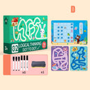 Newly Magical Tracing Workbook Kids's Preschool Educational Toys  Erasable Reusable Children's Logical Thinking Training