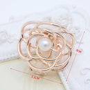 1 Uds. De pinzas para el pelo geométricas salvajes y simples a la moda para mujeres y niñas, pinzas para el pelo de cangrejo, pinzas para el pelo de Metal, accesorios para la cabeza