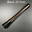 Bar Cocktail Muddler Mojito Stainless Steel Bar Mixer Barware Mojito Cocktail DIY Drink Fruit Muddler Crushed