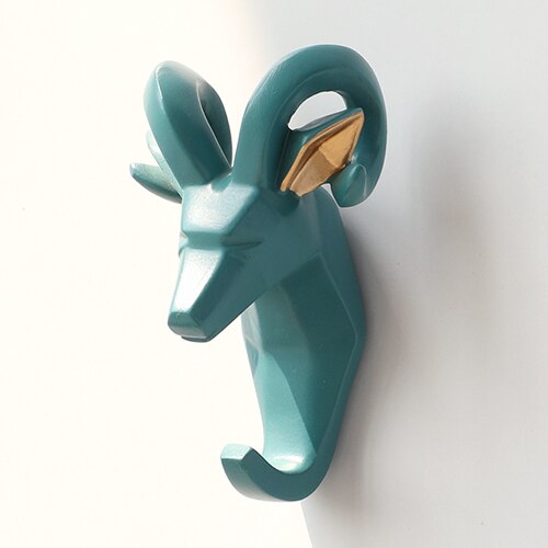 Bonitos animales llave paraguas gancho colgador de pared diseño ganchos decorativos toalla para cocina llavero ganchos de pared decorativos