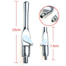 2pcs/1set Aluminum Dental Saliva Ejector Suctionct Tube Tools for Universal Valves Tips