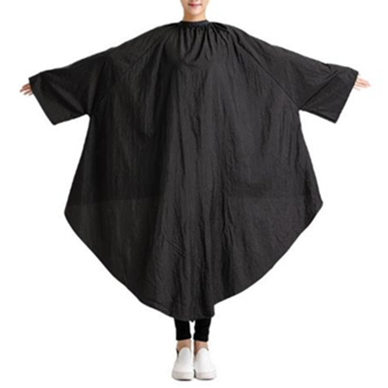 145*165cm Professional Waterproof Salon Hair Cutting Cape Long Sleeve Haircut Apron Hairdressing Cloth Gown Wrap 20