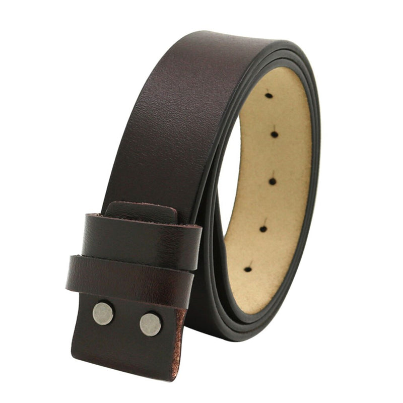 Quality Leather Casual Belt for Men Mens Business Jeans Pants Accessories Adjustable Waist Belt without Buckle