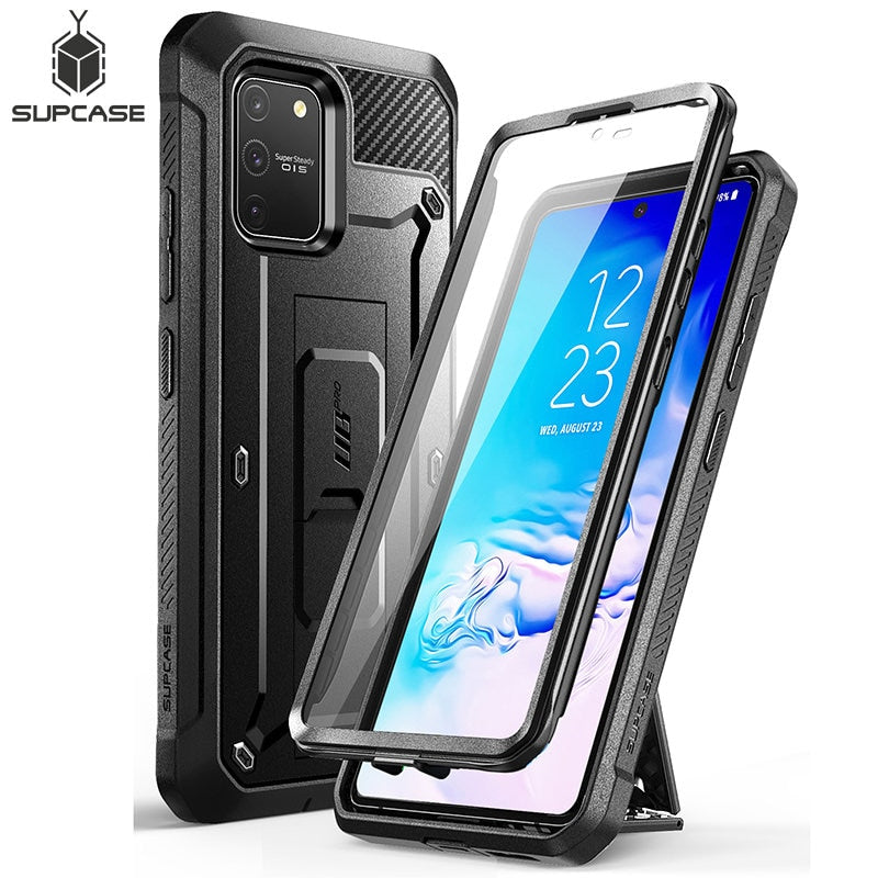 Für Samsung Galaxy S10 Lite Hülle (Version 2020) SUPCASE UB Pro Robuste Ganzkörper-Holster-Abdeckung mit integriertem Displayschutz