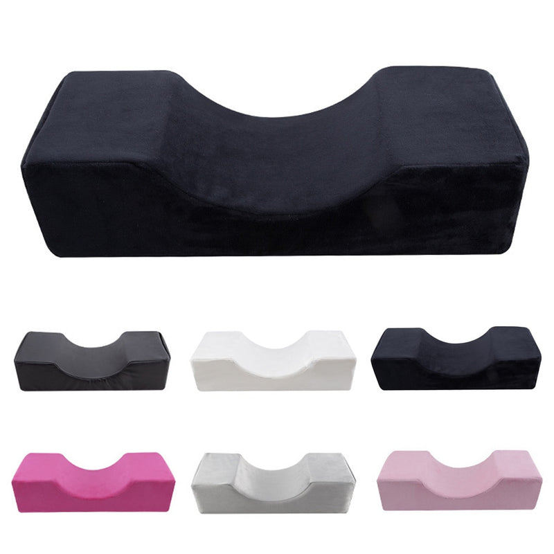 Professional Eyelash Extension Pillow Special Flannel Salon Use Memory Beauty Neck Pillow Stand Grafted For Eyelash Extension