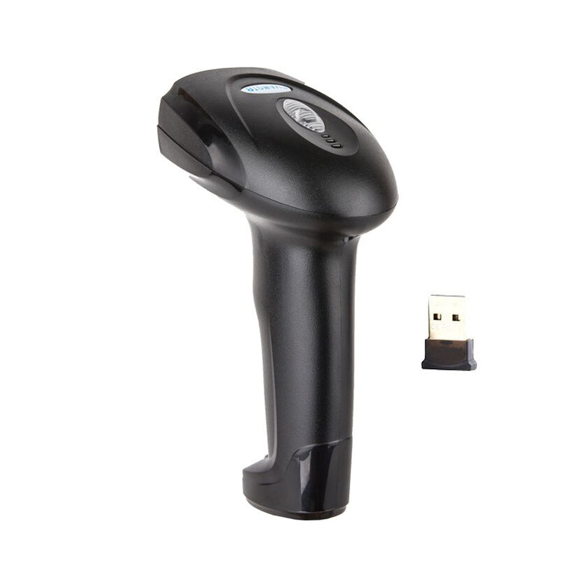 wireless barcode reader Cheapest 1D CCD high quality with long range handheld barcode scanner EVAWGIB USB interface 2.4GHz