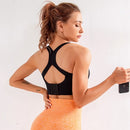 High Impact Sports Bra Seamless Yoga Bra Gym Push Up Brassiere Sport Femme Sport Bra Top Fitness Women Adjustable Seamless Top