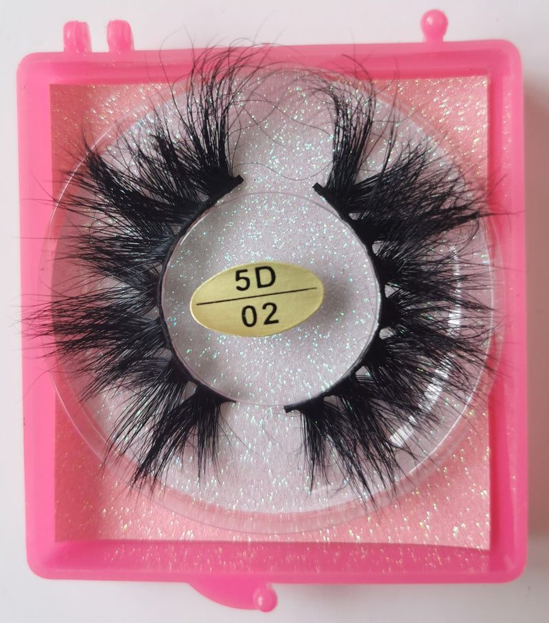 25mm Mink Lash Vendor 30/40/50/100/200 Paar Wimpern Bulk Nerz Wimpern Großhandel Anbieter Nerz Wimpern Bulk Free Custom Logo