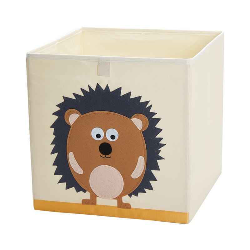 13 inch Foldable Embroidery Animal Cube Storage Box Oxford Fabric Kids Toys Organizers Bins Chest Organizer for Kids Nursery