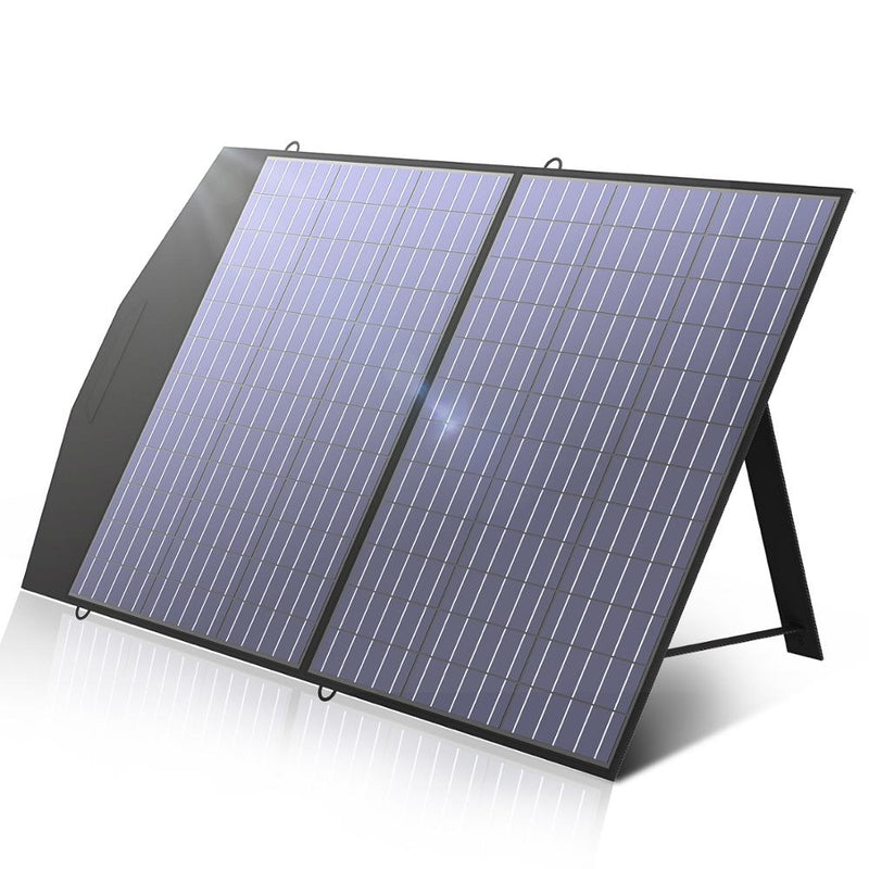 ALLPOWERS Cargador solar 18V100W Traje de panel solar plegable para estación de energía portátil / Generador Viajes al aire libre Camping