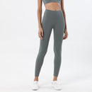 3.0 Pantalones deportivos de yoga de corte de una pieza Pantalones de yoga deportivos de tacto desnudo suave Cintura alta Gimnasio Jogging Fitness Legging atlético