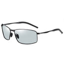SIMPRECT Polarized Sunglasses Men 2022 Driver's Photochromic Sunglasses Vintage Retro Square Anti-glare Sun Glasses For Men