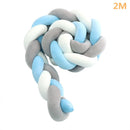 1M/2M/3M/4M Baby Knot Bumper in the Bed Newborn Pillow Cushion Cot Bumper Crib Bumper Tour De Lit Bebe Tresse