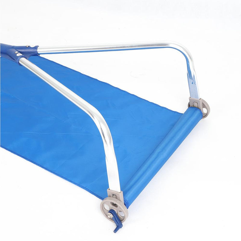 193-640cm Roof Snow Rake -30 Degrees Telescopic Snows Removal System Cloth Adjustable Slip-proof Rod Roof Rake For Removing Snow