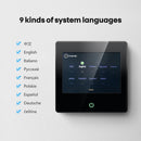 AVATTO WiFi Smart Thermostat Heating Temperature Controller with Celsius/Fahrenheit LED Touch Screen Work with Alexa Google Home