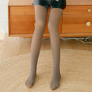 2022 Black Women Tights Winter Fake Translucent Pantyhose Elastic Tights Warm Fleece Thick Pantyhose Stockings Medias Invierno