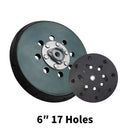 BT- Marflo Backing Plate for Dual Action Polisher DA Polisher Backing Plate Back Holder 5 inch 125mm 6 Inch 150mm