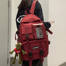 Frauen Junge Nylon Rucksack Reise Mesh Weibliche Studentin College Schultasche Männer Mädchen Cooler Laptop Rucksack Männliche Mode Büchertaschen Dame